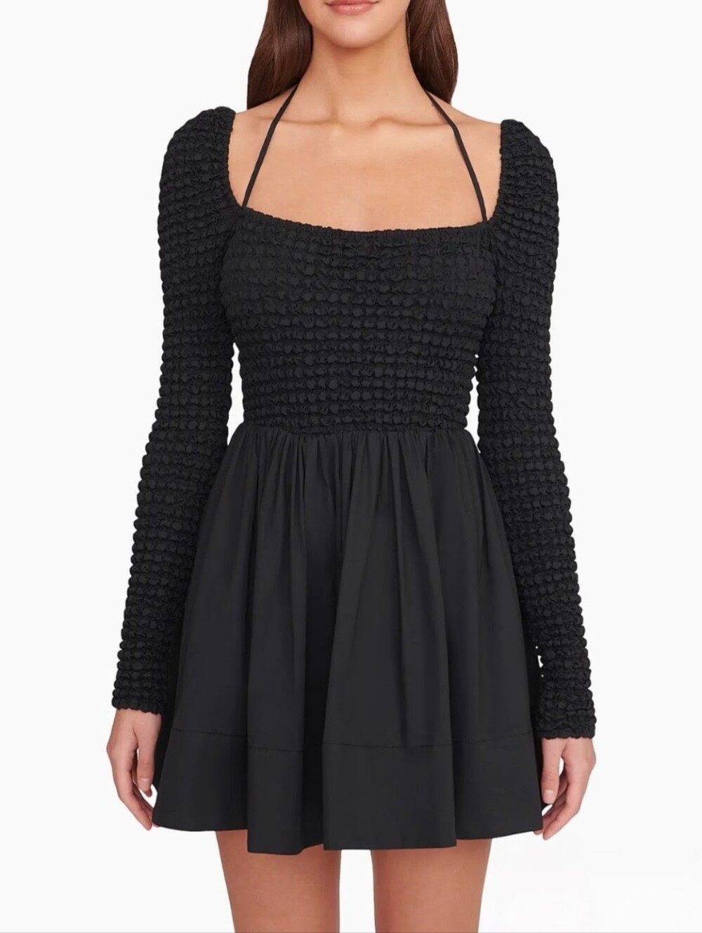 Staud Cassidy Fit-&-Flare Dress - Size S